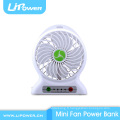 5v multi-fonction Lithium Battery Power Station Mini ventilateur USB pour le voyage